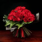 100 Rosas Rojas en Ramo